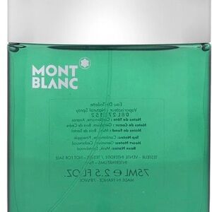 Montblanc Individuel Tonic Eau de Toilette Spray Tester 75ml 2.5 fl oz Men’s New